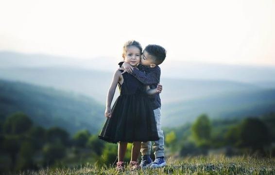 Par, Outono, Sol Da Noite, Natureza, Humanos, Amor