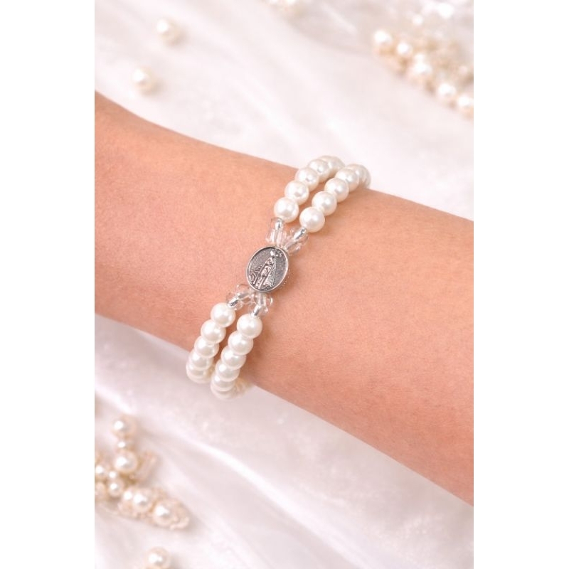 Terço de Pulso Pulseira Nossa Senhora Aparecida
